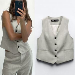 NWOT Zara vest, size XL